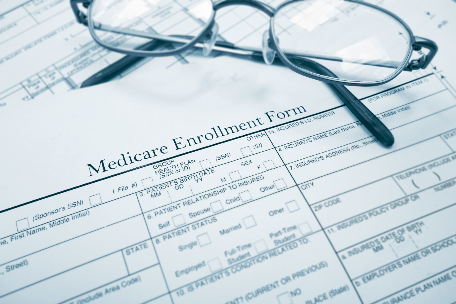 Medicare enrollment form (sponsored)